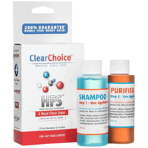 Clear Choice detox shampoo