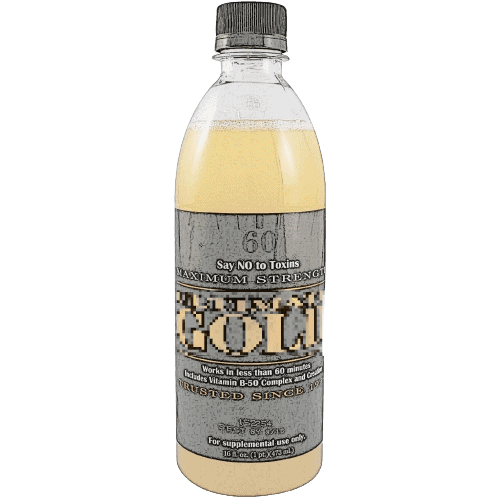 Ultimate Gold detox drink 20 oz